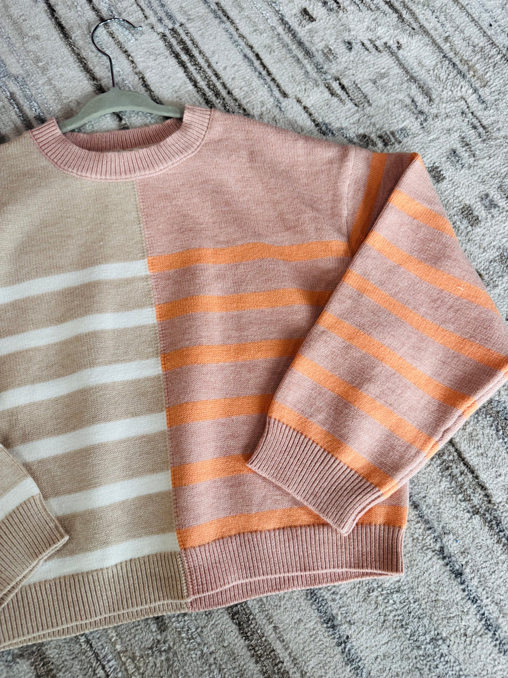 Tween Colorblock Sweater