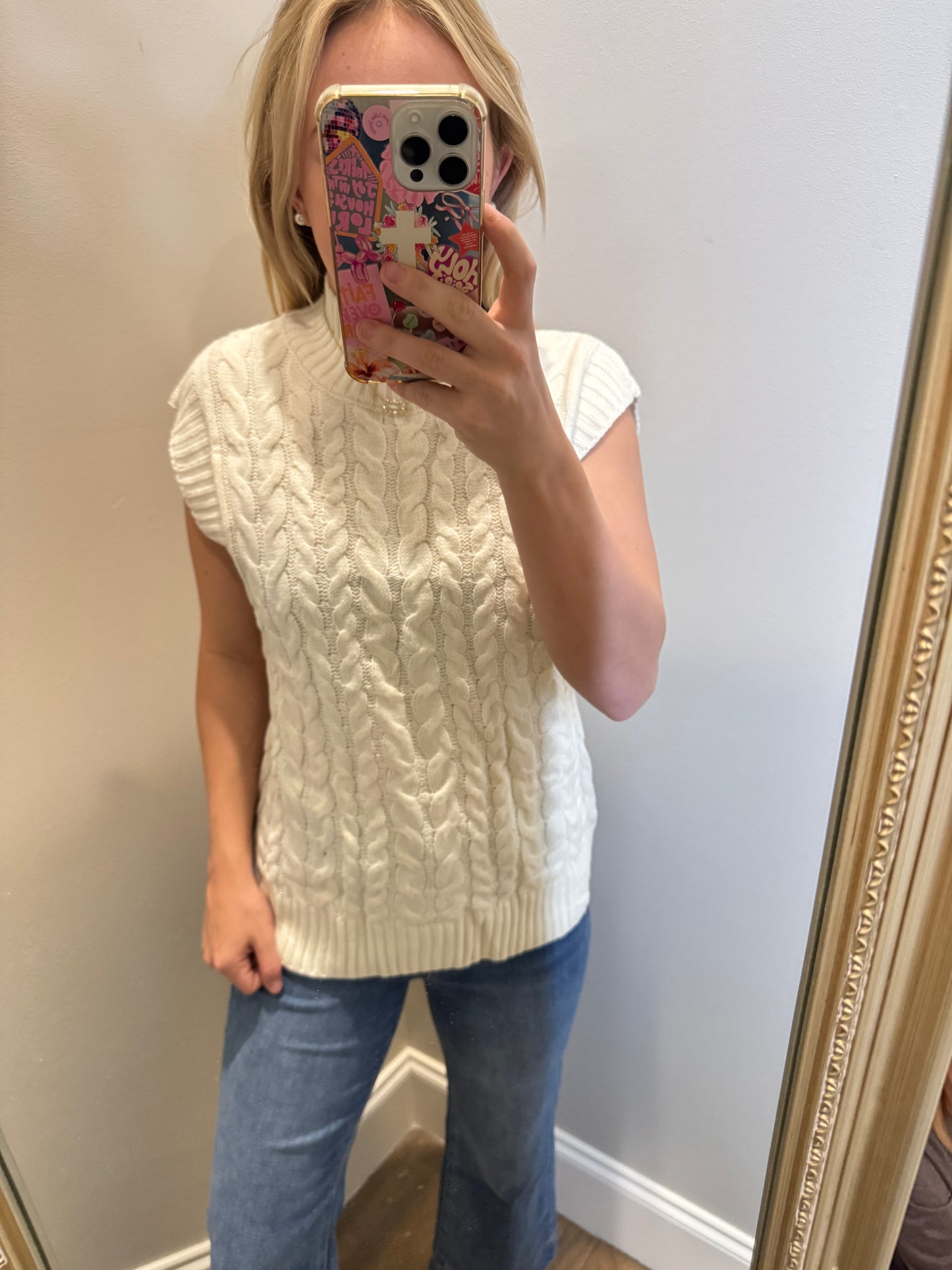 Girls Best Friend Oatmeal Sweater