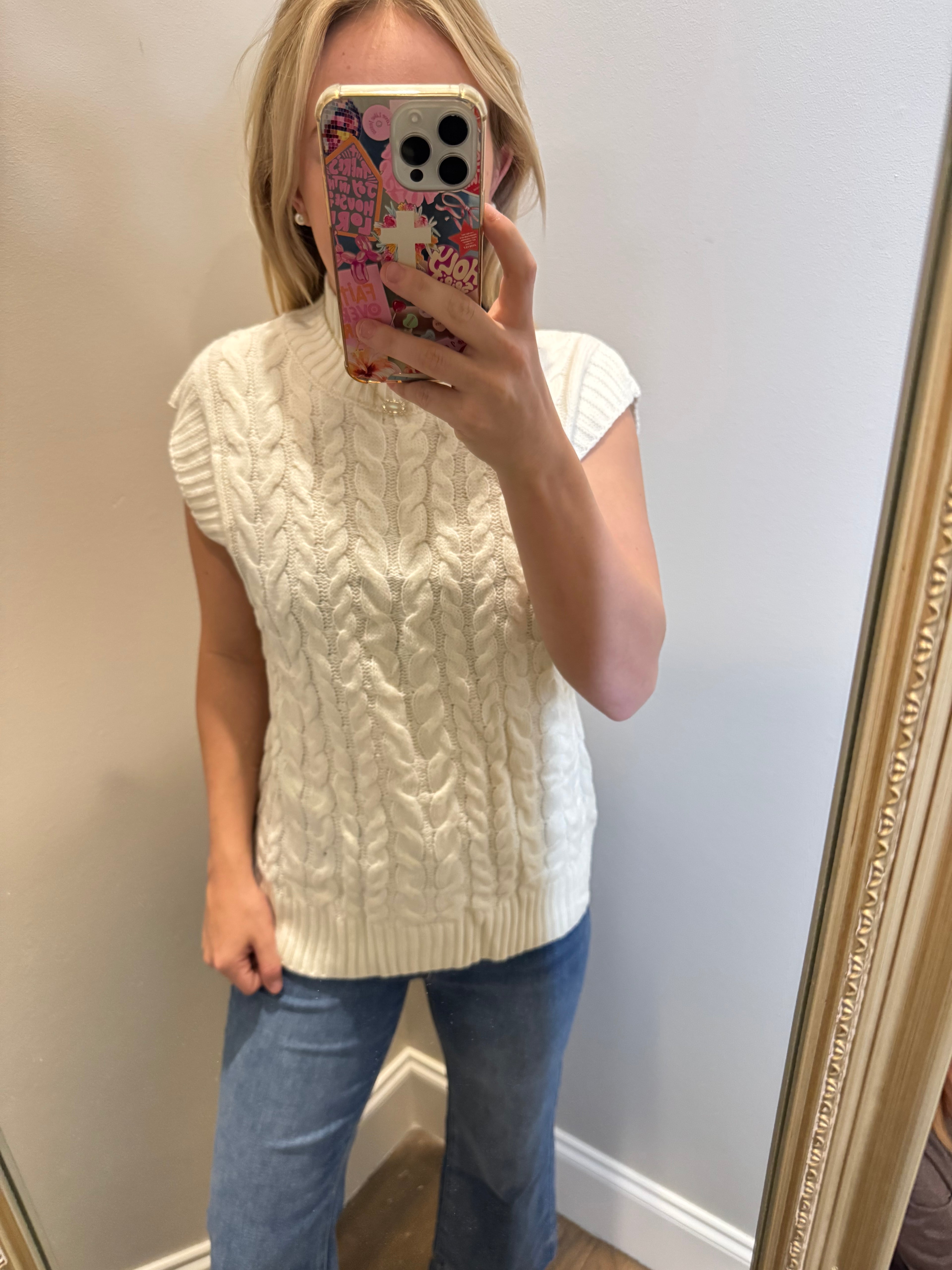Girls Best Friend Oatmeal Sweater