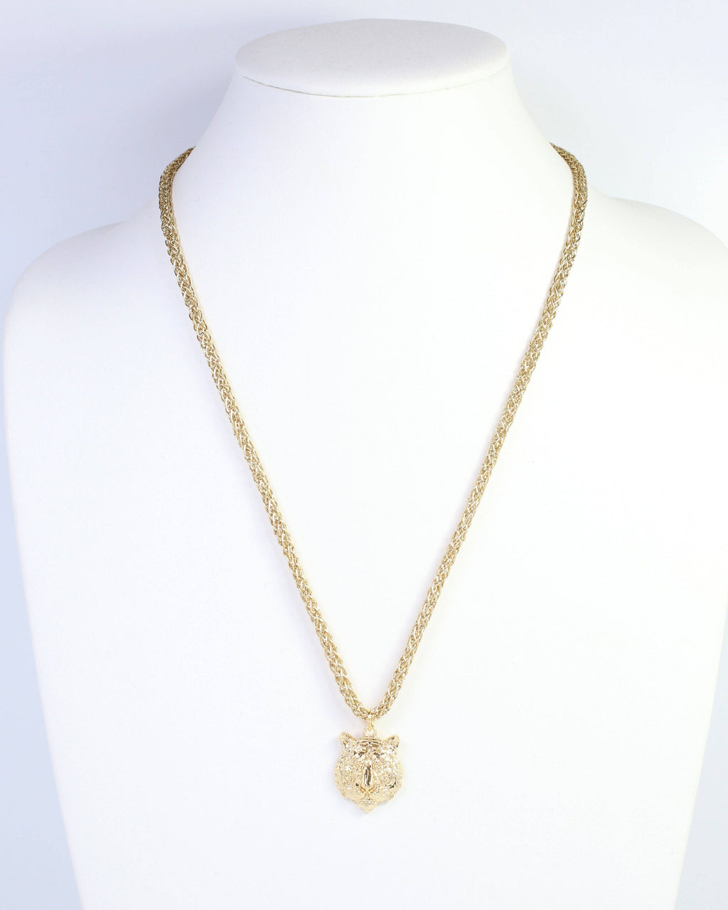 Cord Necklace Tiger Gold