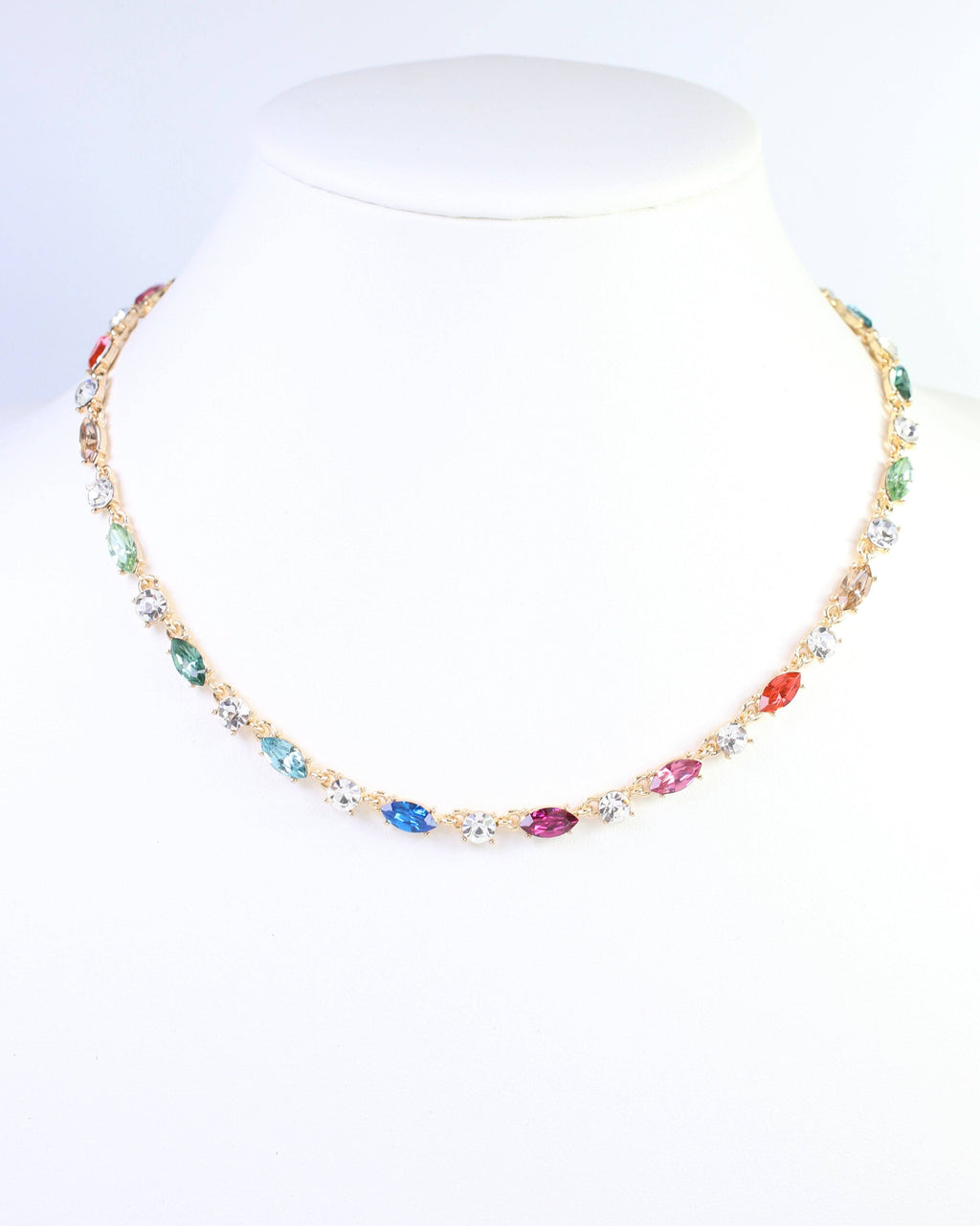 Crystal Necklace Multi